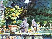 John Singer Sargent Villa di Marlia Spain oil painting artist